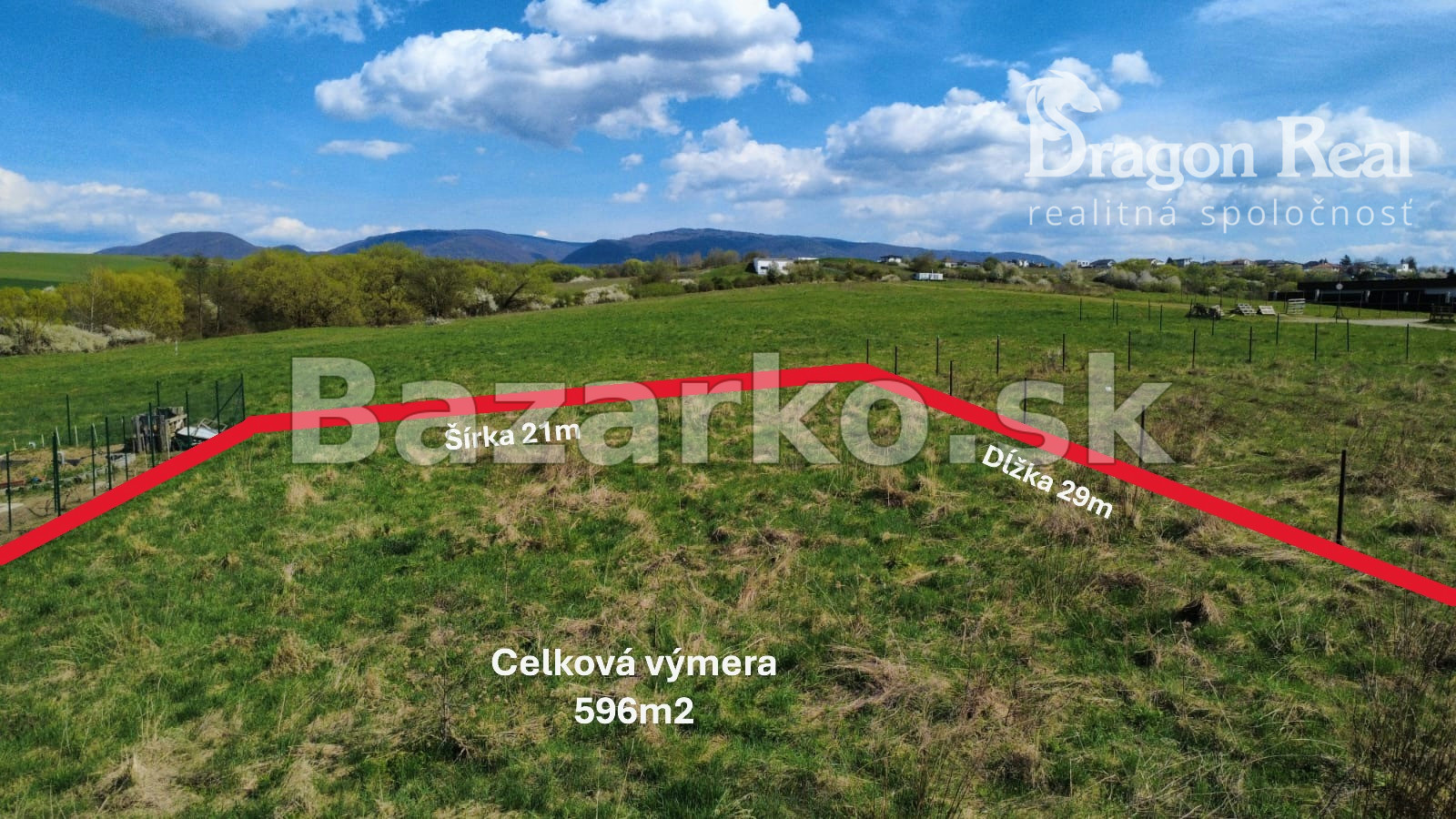 REZERVOVANÉ – investičný pozemok na budúcu výstavbu- 596 m2 – Ľubotice