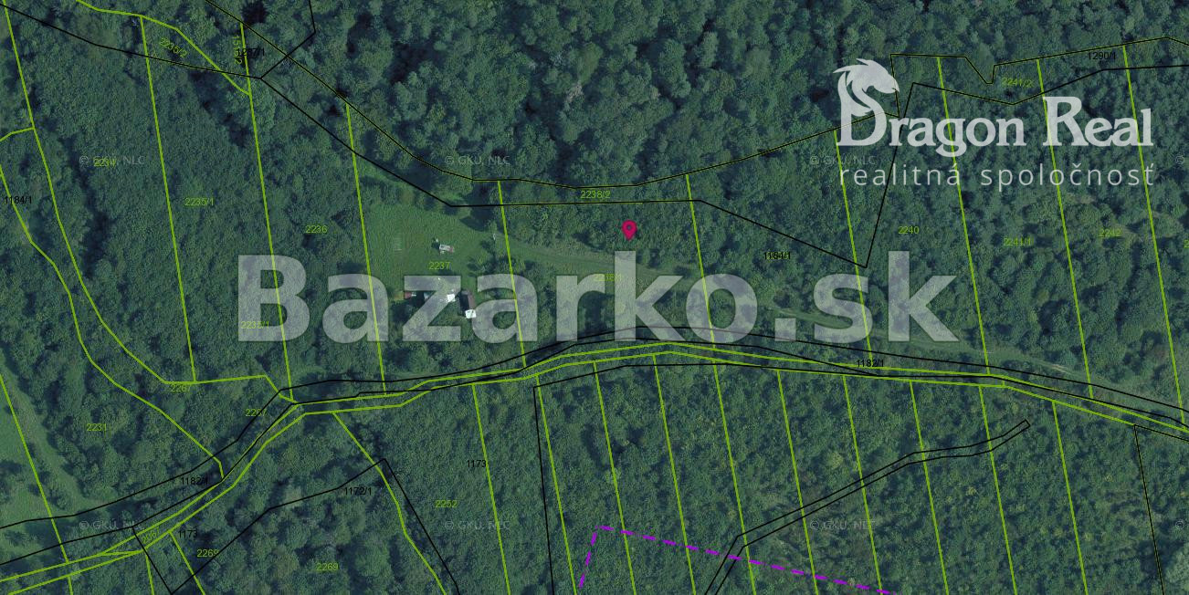PREDAJ – Pozemok vhodný na rekreáciu o rozlohe 1735 m2 – Fintice